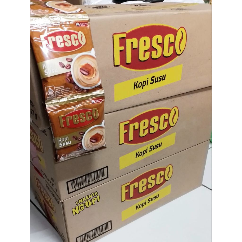 

Fresco Kopi Susu 27gr (Dus)