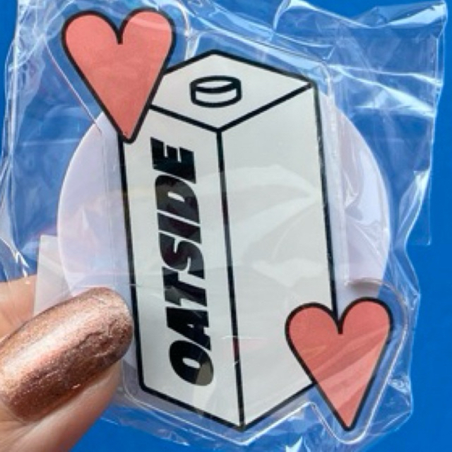 Paket Pop Socket Oatside dan permen tas fox sale trend jakarta fair limited edition merchandise