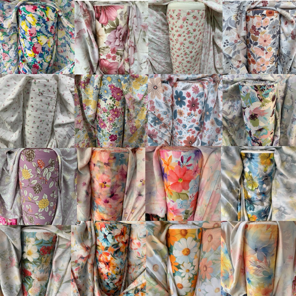Kain Katun Rayon Viscose Premium Motif Terbaru Katun Rayon Rayon Motif Rayon Premium Daster Kemeja