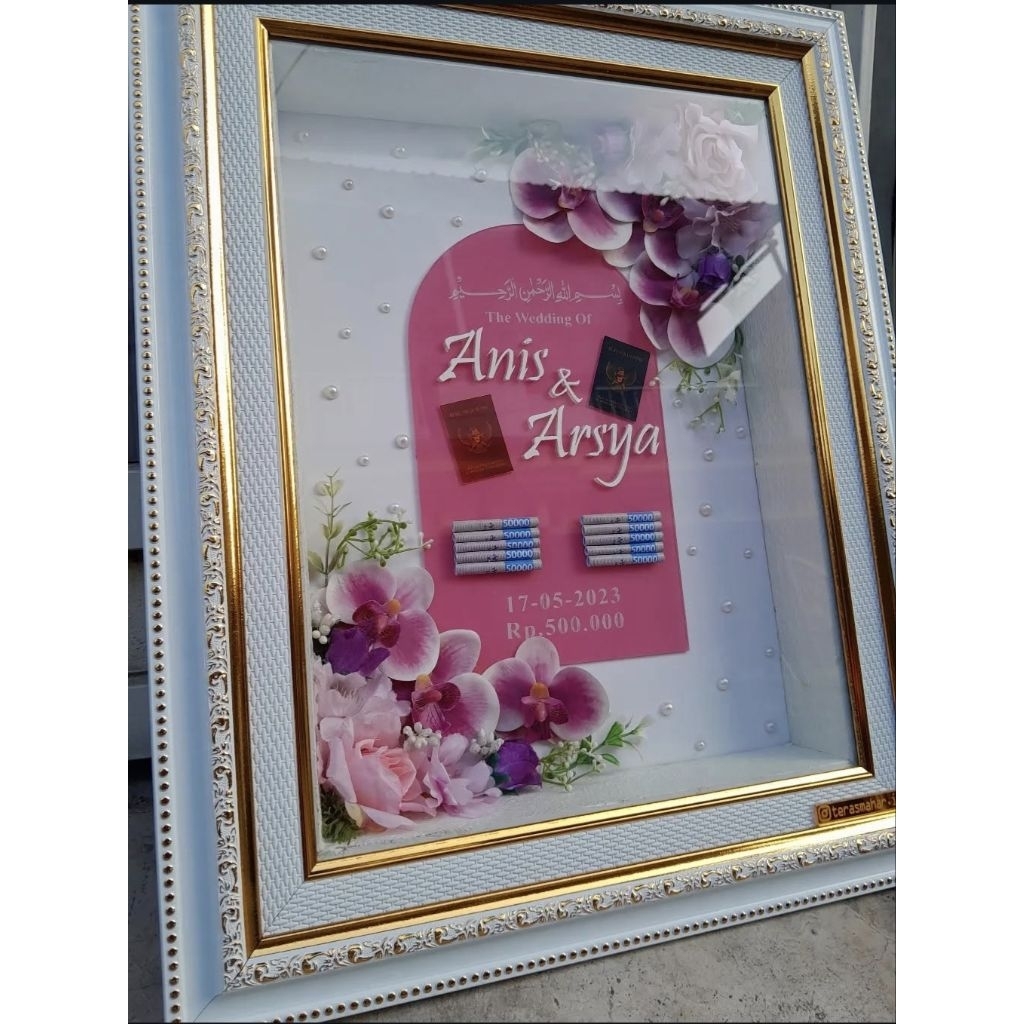 MAHAR NIKAH/ MAHAR AKRILIK/ MAHAR PERNIKAHAN/ SESERAHAN MAHAR/ MAHAR WEDDING