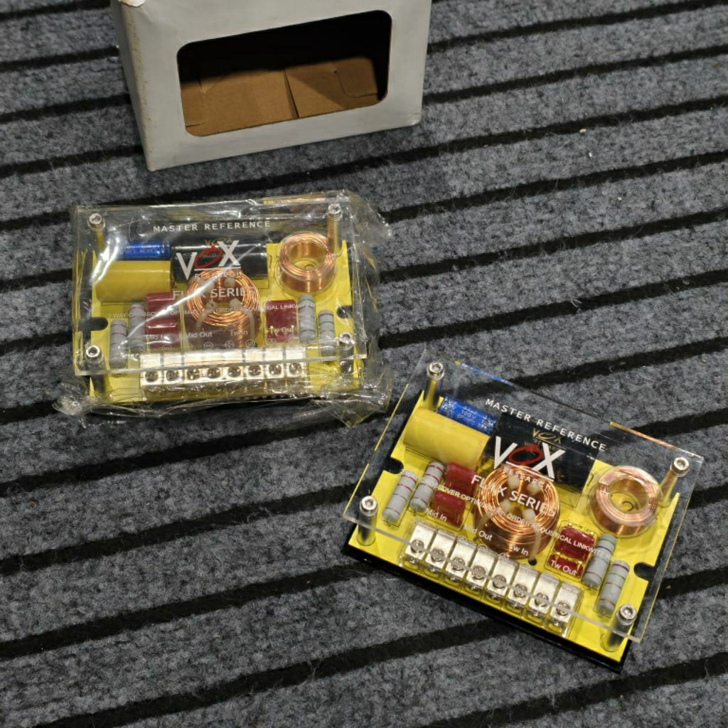 crossover VOX Flax master reference (BARU) crossover midrange dan tweeter
