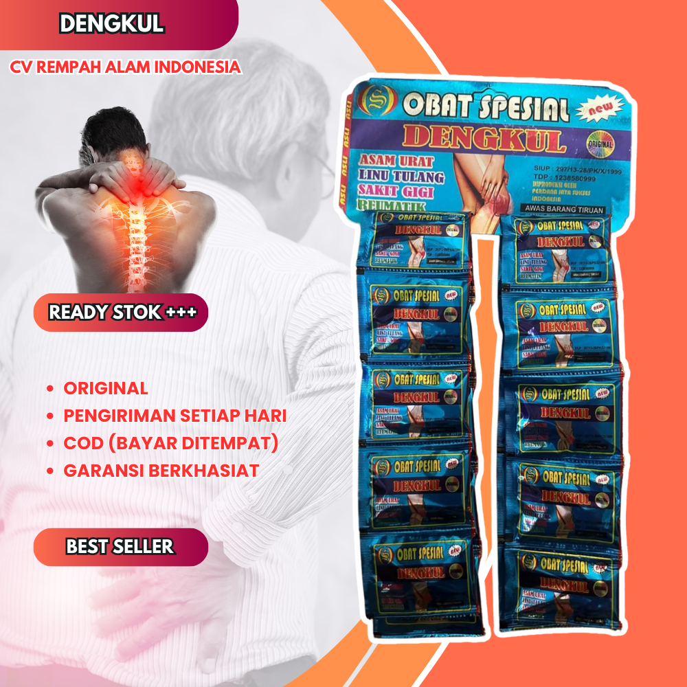 

Dengkul Original Kapsul Asam Urat 20 Sachet