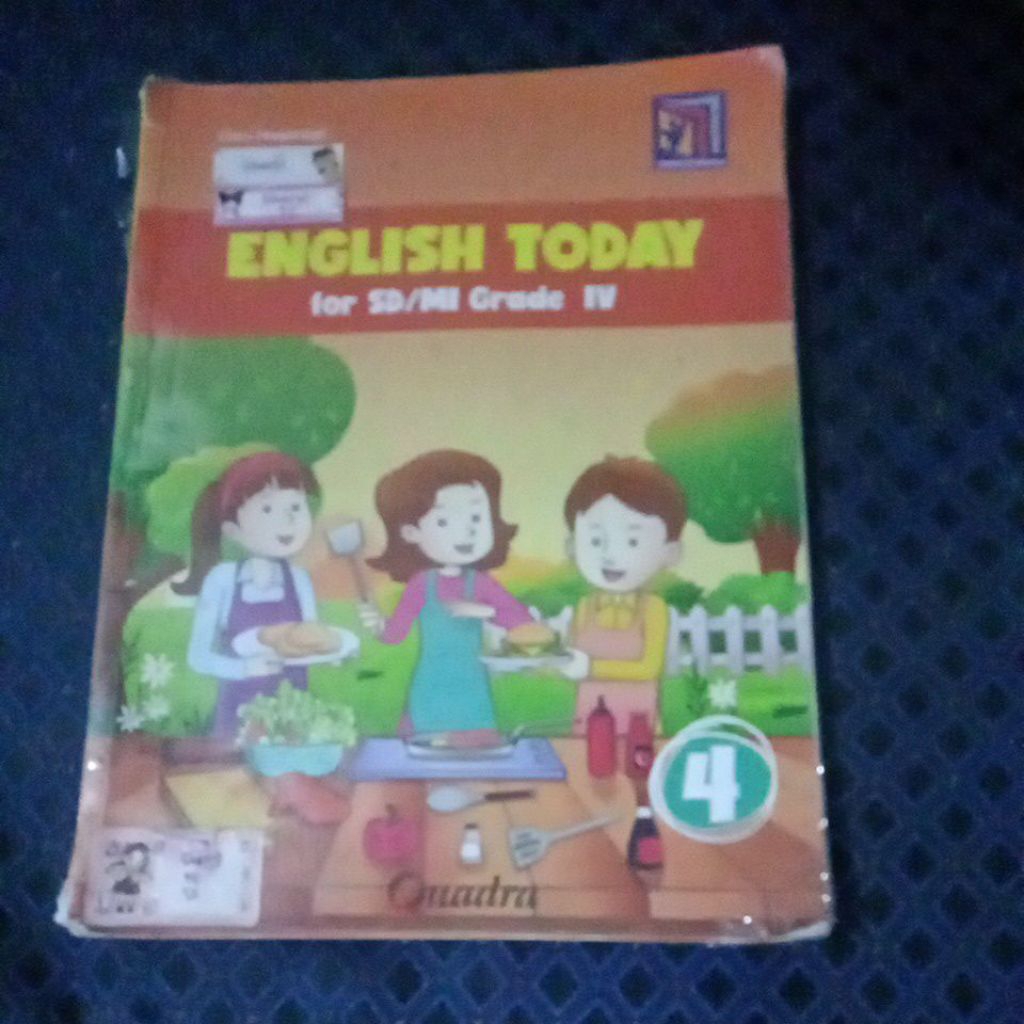 ENGLISH TODAY KELAS 4 KURIKULUM MERDEKA QUADRA