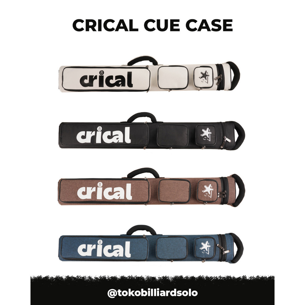 Tas Billiard Crical 2x4 ( 2 butt + 4 shaft ) Cue Case