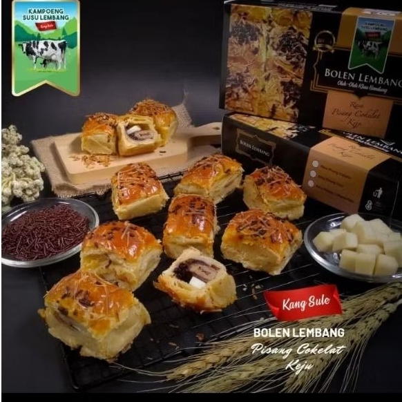 

Bolen coklat keju Lembang isi 10 pcs