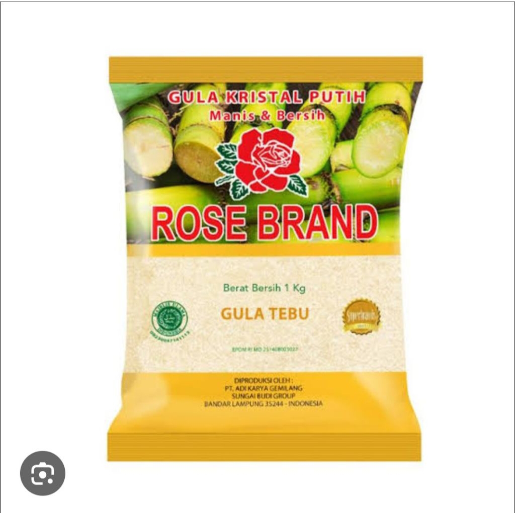 

Gula Rosebrand kemasan 1kg