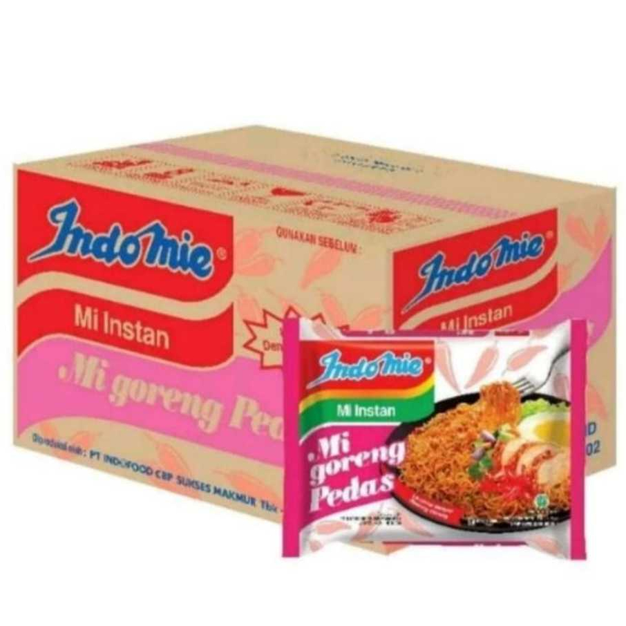 

Indomie Mie Instan Goreng Pedas 1 Dus isi 40 Pcs