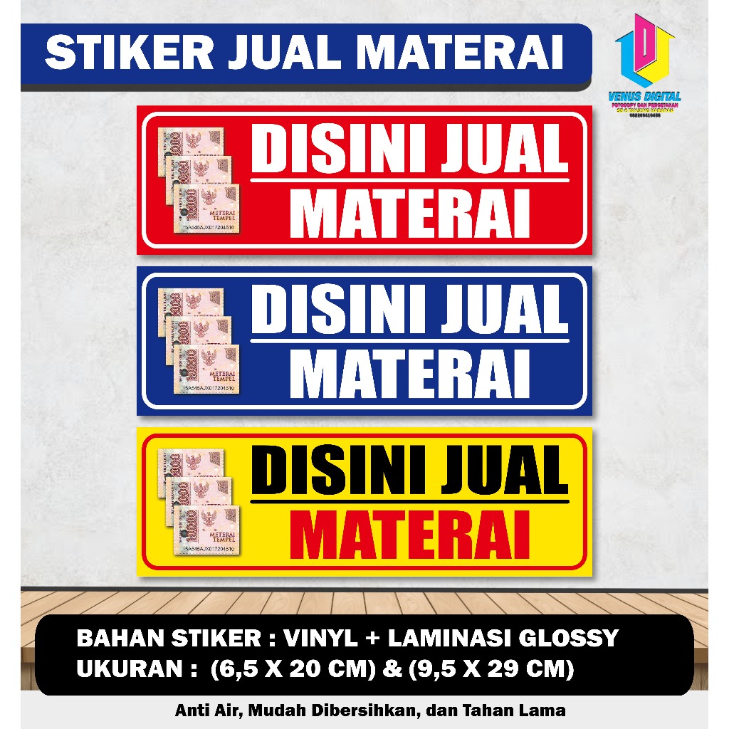 

STIKER DISINI JUAL MATERAI LAMINASI GLOSSY