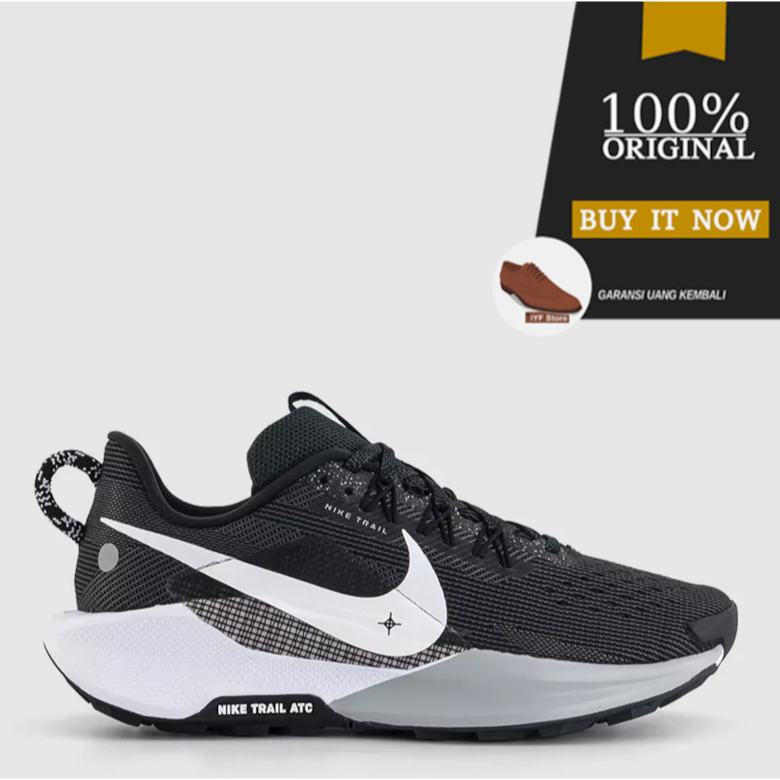 Sepatu Running Original Nike Pegasus Trail 5 - Black/Anthracite