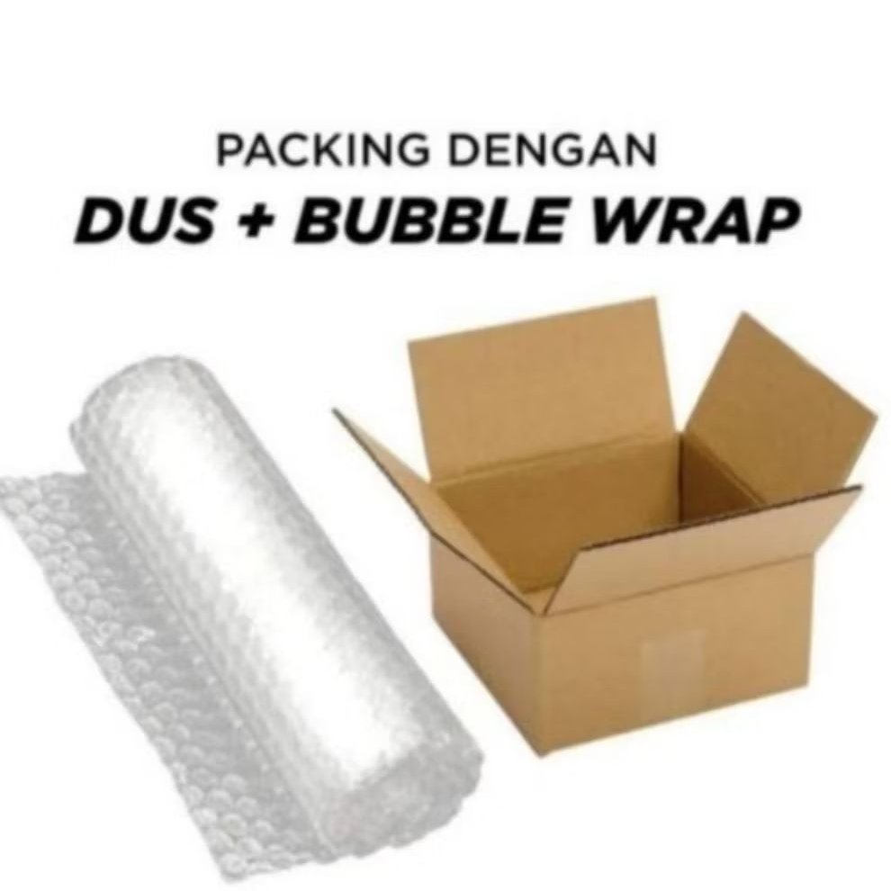 

[ADD PACKING] Tambahan Packing Dus dan Bubble Wrap Untuk Keamanan/Proteksi Produk