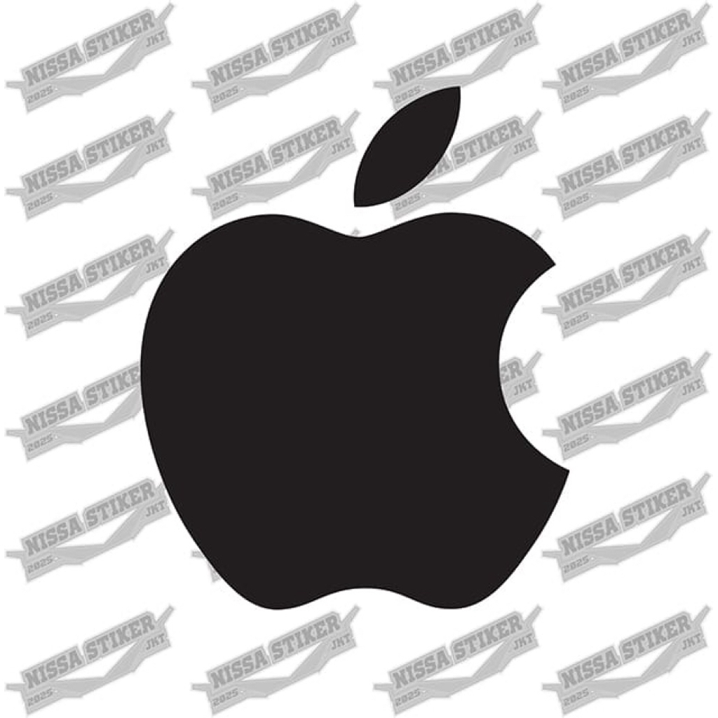 

Stiker cutting Apple stiker murah berkualitas