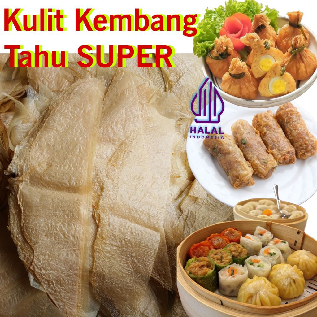 

Kulit Kembang Tahu Kering SUPER