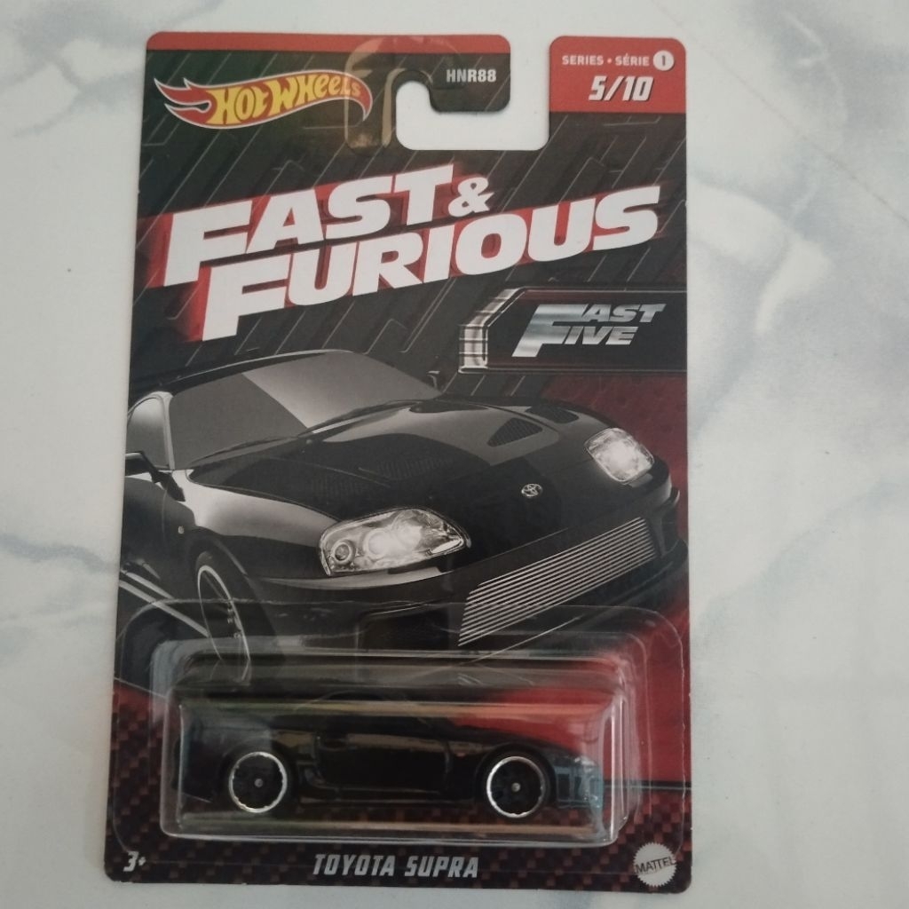 Hotwheels Toyota Supra Fast and furious