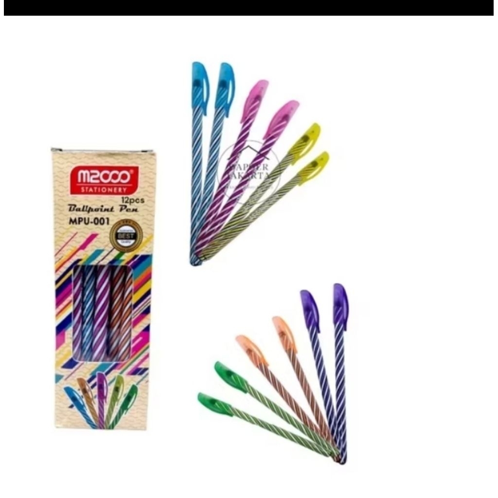 

eceran 1 pcs pulpen m2000