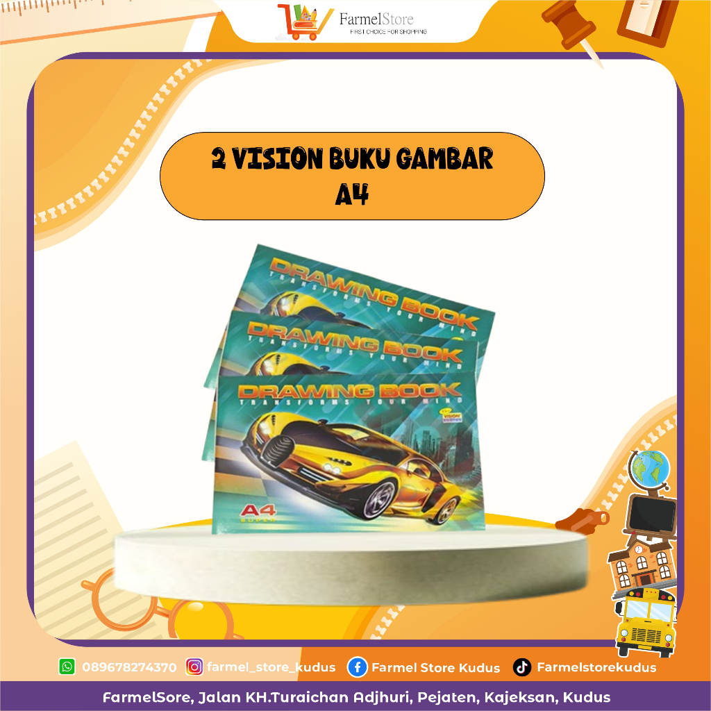 

Vision Buku Gambar A4