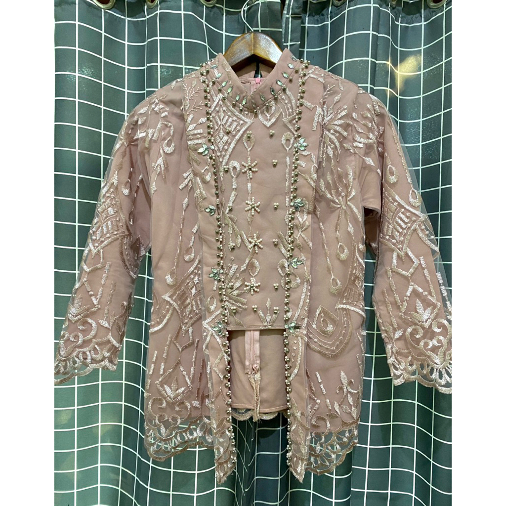 preloved kebaya pink nude (bonus krudung) ~ read description