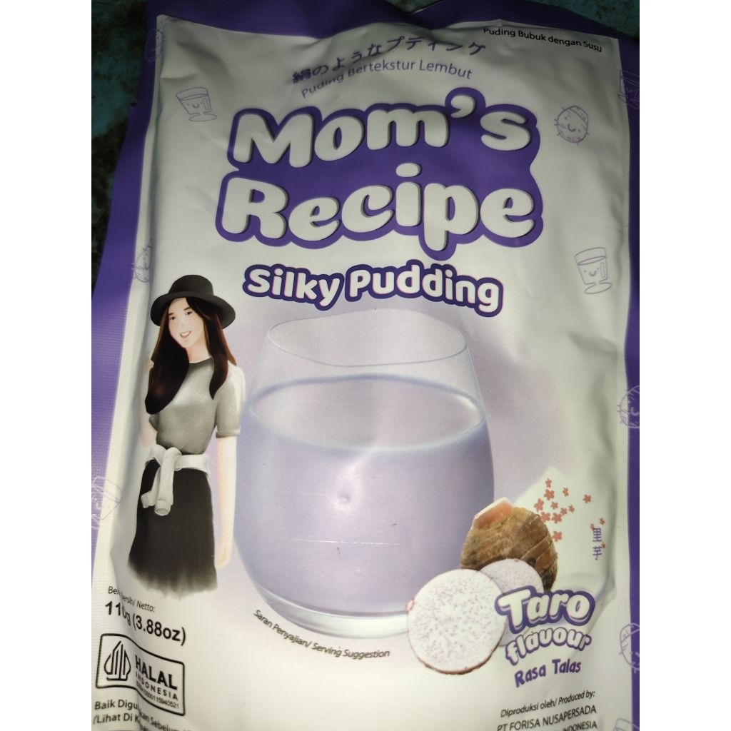 

MOM'S RECIPE PUDING SILKY TARO VLAVAOR