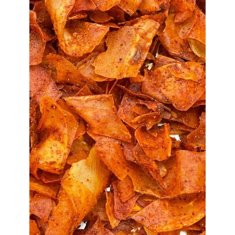 

KRIPSET / KERIPSET / KERIPIK SINGKONG PEDAS RENYAH GURIH 250 GR DAN 500 GR