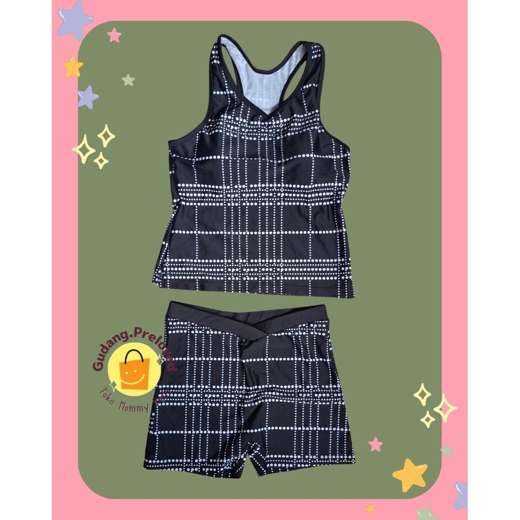 Setelan Senam Wanita / Gym / Fitness - Preloved