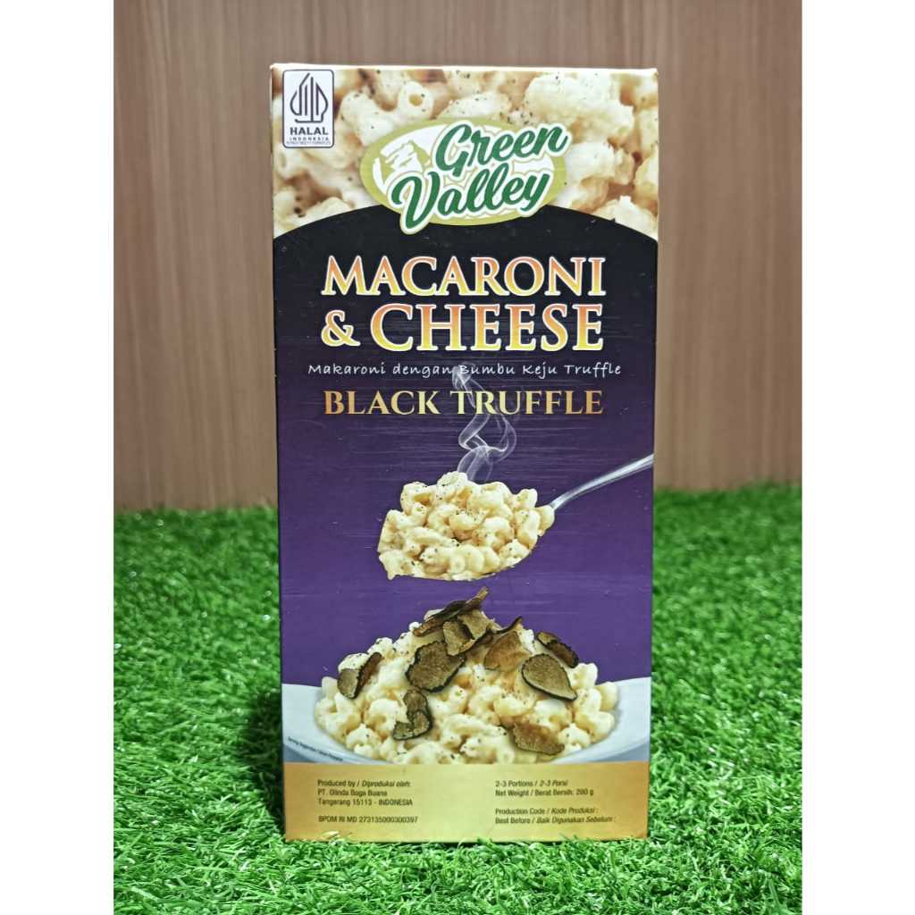 

GREEN VALLEY MAC AND CHEESE BLACK TRUFFLE 200GR
