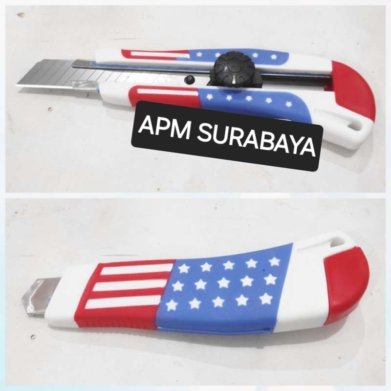 

PISAU CUTTER GG USA/ PISAU CUTTER GAGANG USA/ CUTTER GAGANG USA/ PISAU CUTTER GAGANG KARET/ CUTTER GAGANG KARET/ PISAU CUTTER BESAR/ CUTTER BESAR