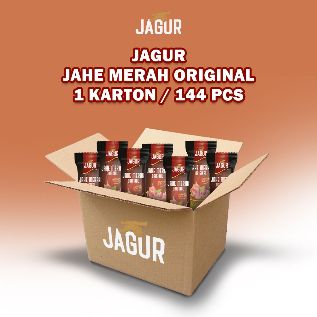 

JAGUR Jahe Merah Original 1 Karton