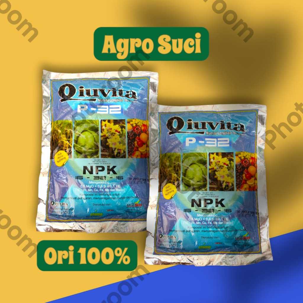 Pupuk QIUVITA Biru - 100 Gram