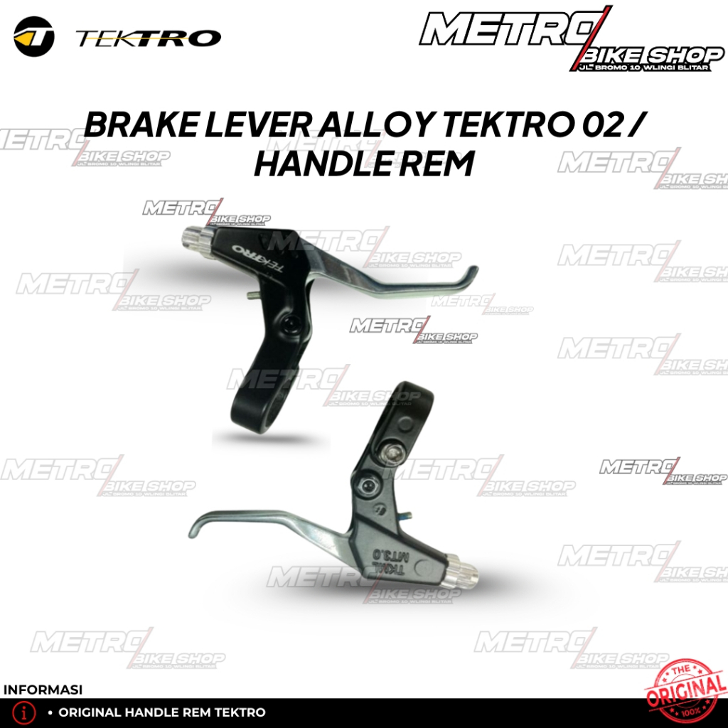 Brake lever Tektro alloy 02 Handle rem Tektro handel rem tektro tuas rem sepeda RS-360A ORIGINAL