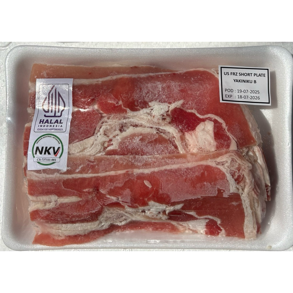 

SHORTPLATE YAKINIKU GRADE B - BERAT 500 GRAM