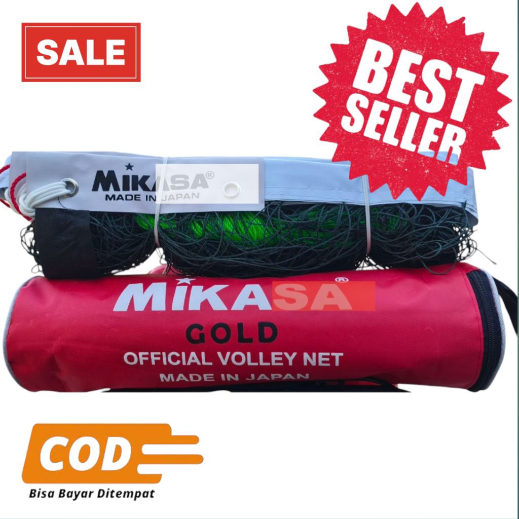 PREMIUM GOLD VOLLEY NET - NET VOLI KUALITAS BAGUS DAN AWET