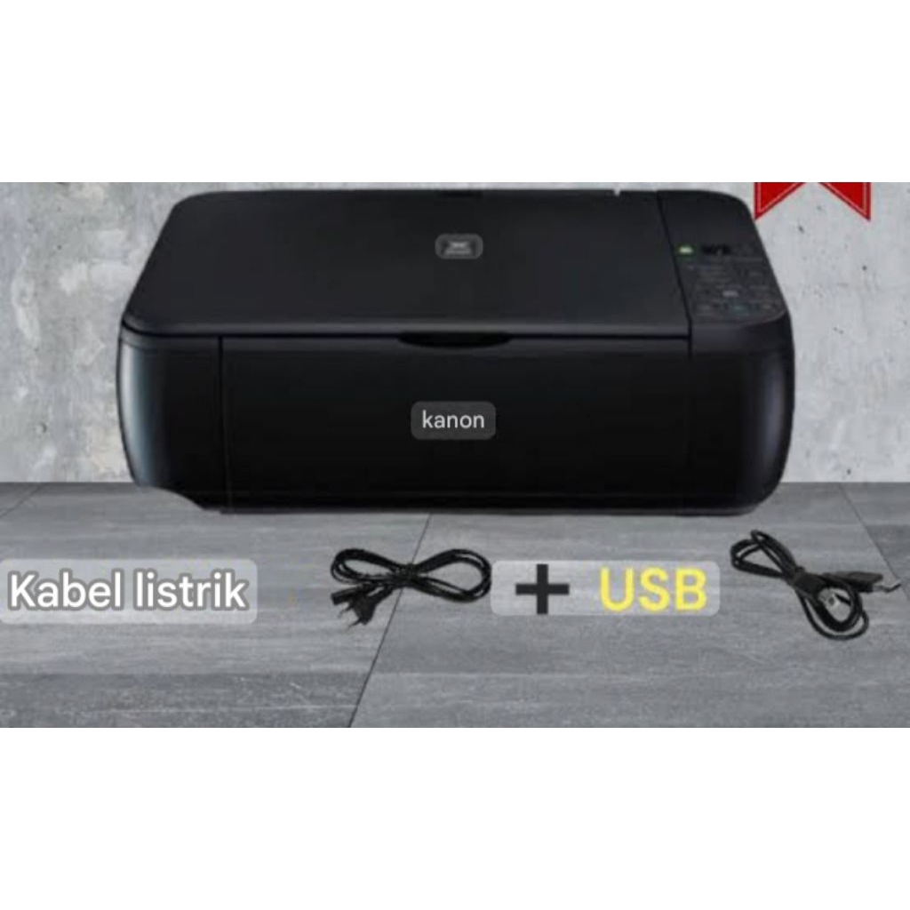 printer Canon MP287 kosongan normal siap pakai free kabel power + kabel usb