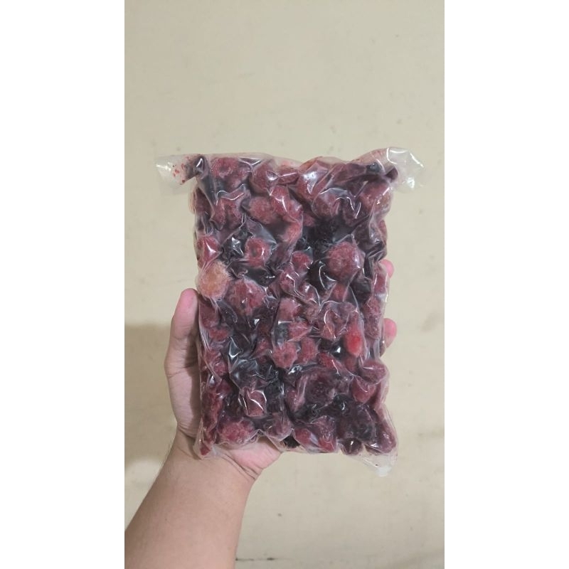 

Mix Berries 500gr Berry Campur 500 gram Strawberry Blackberry Raspberry Campuran 500gr