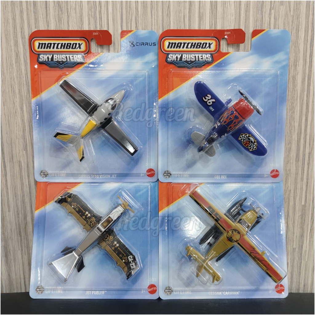 mainan anak diecast matchbox sky buster matchbox sky busters diecast transportasi luar angkasa match