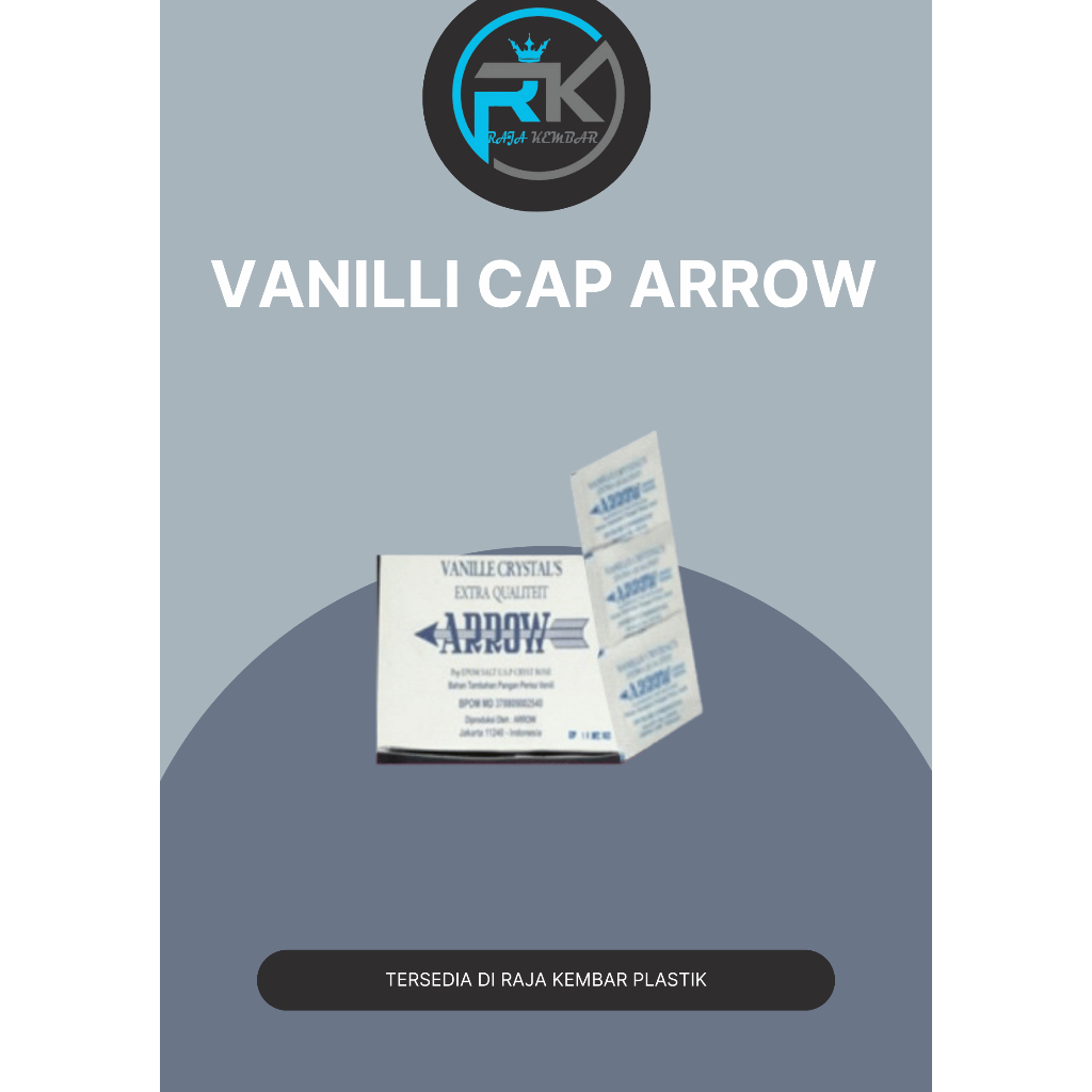 

VANILLI CRYSTALS CAP ARROW 1 PACK