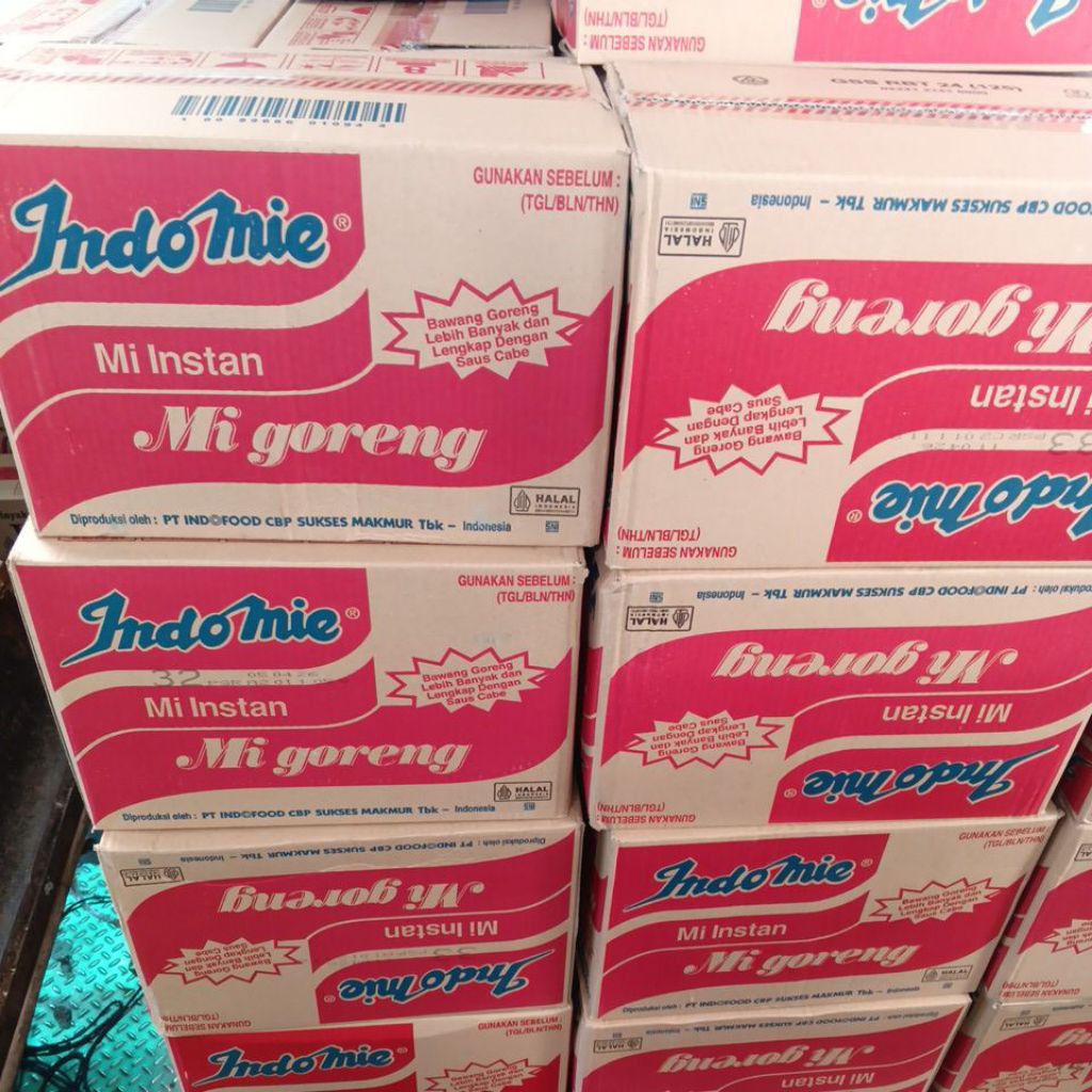 

Indomie goreng 1 dus instan