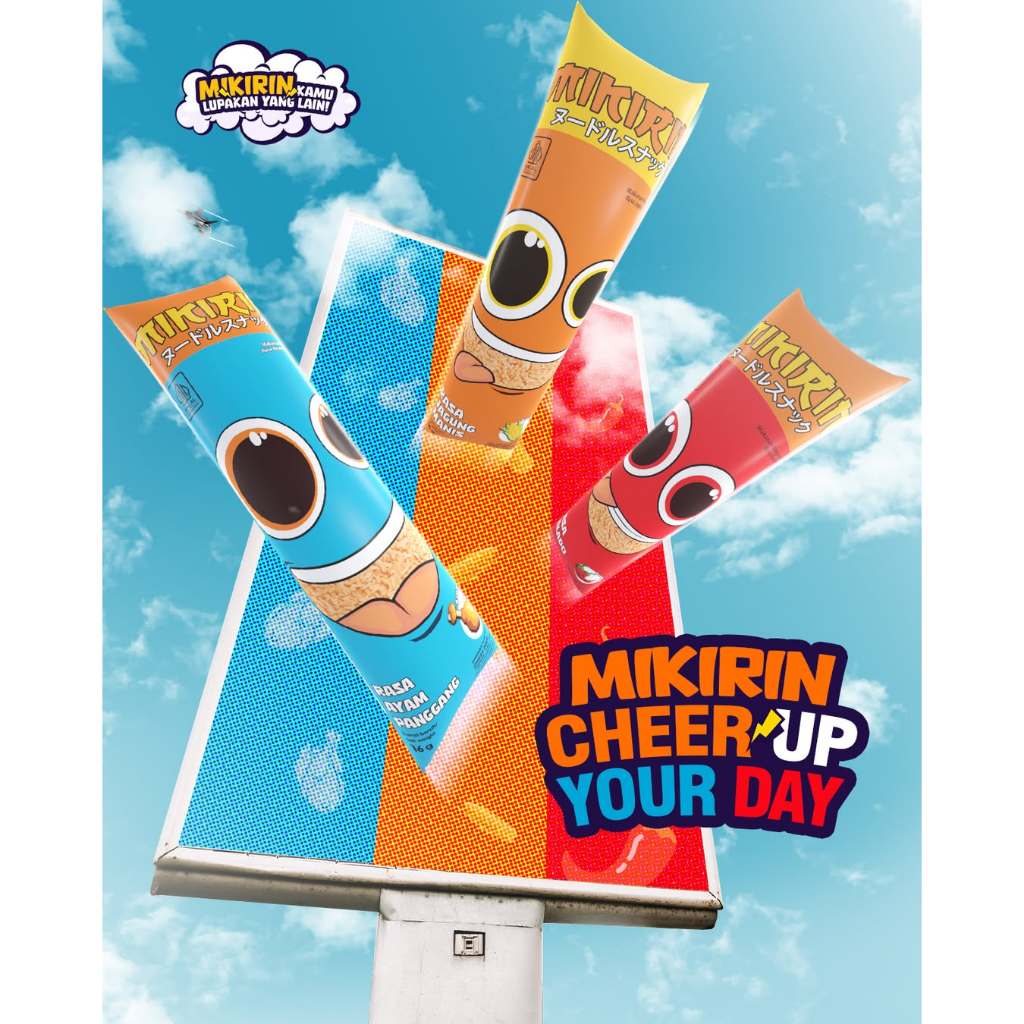 

Mikirin Mie Kremes Noodle Snack Rasa Balado Jagung Manis Ayam Panggang 1 Box isi 20 Pack @16gr