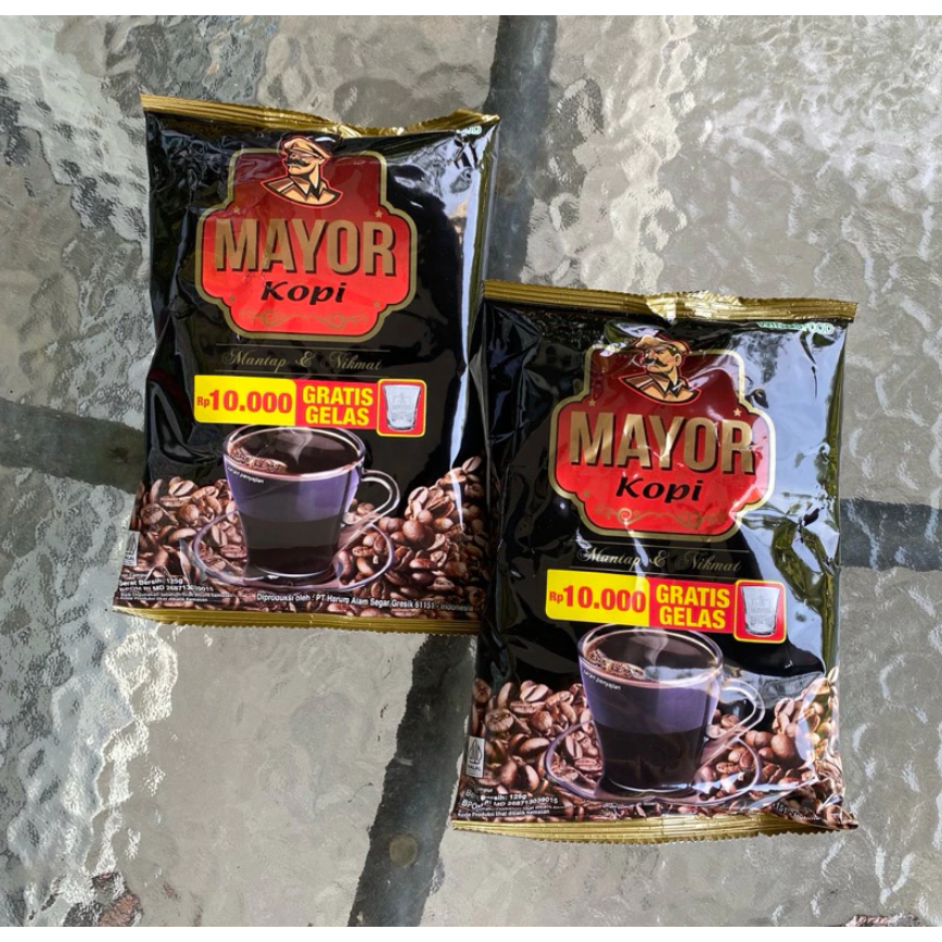 

Bubuk Kopi Hitam Mayor Kemasan 125 gram Baru & Murah Bonus Gelas Cantik - Stok terbatas