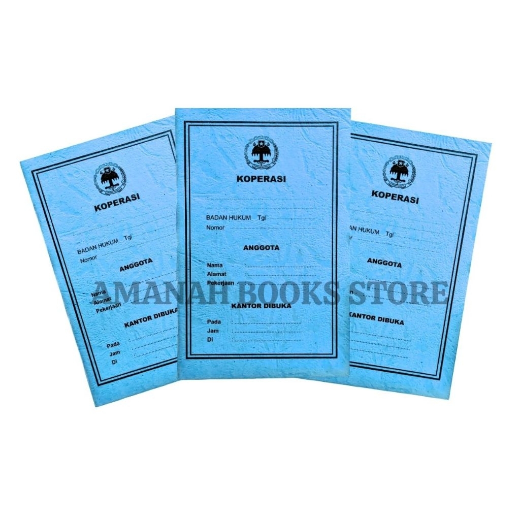 

Buku Koperasi Ukuran 10 X 16 Cm