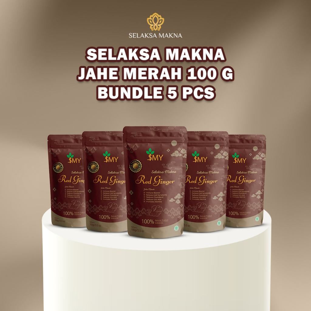 

Selaksa Makna Jahe Merah Original Paket Isi 5Pcs