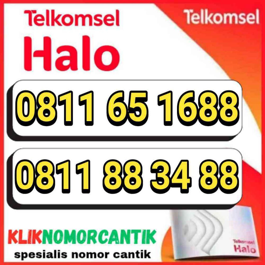 nomor cantik kartu Halo Pascabayar Telkomsel Halo A3