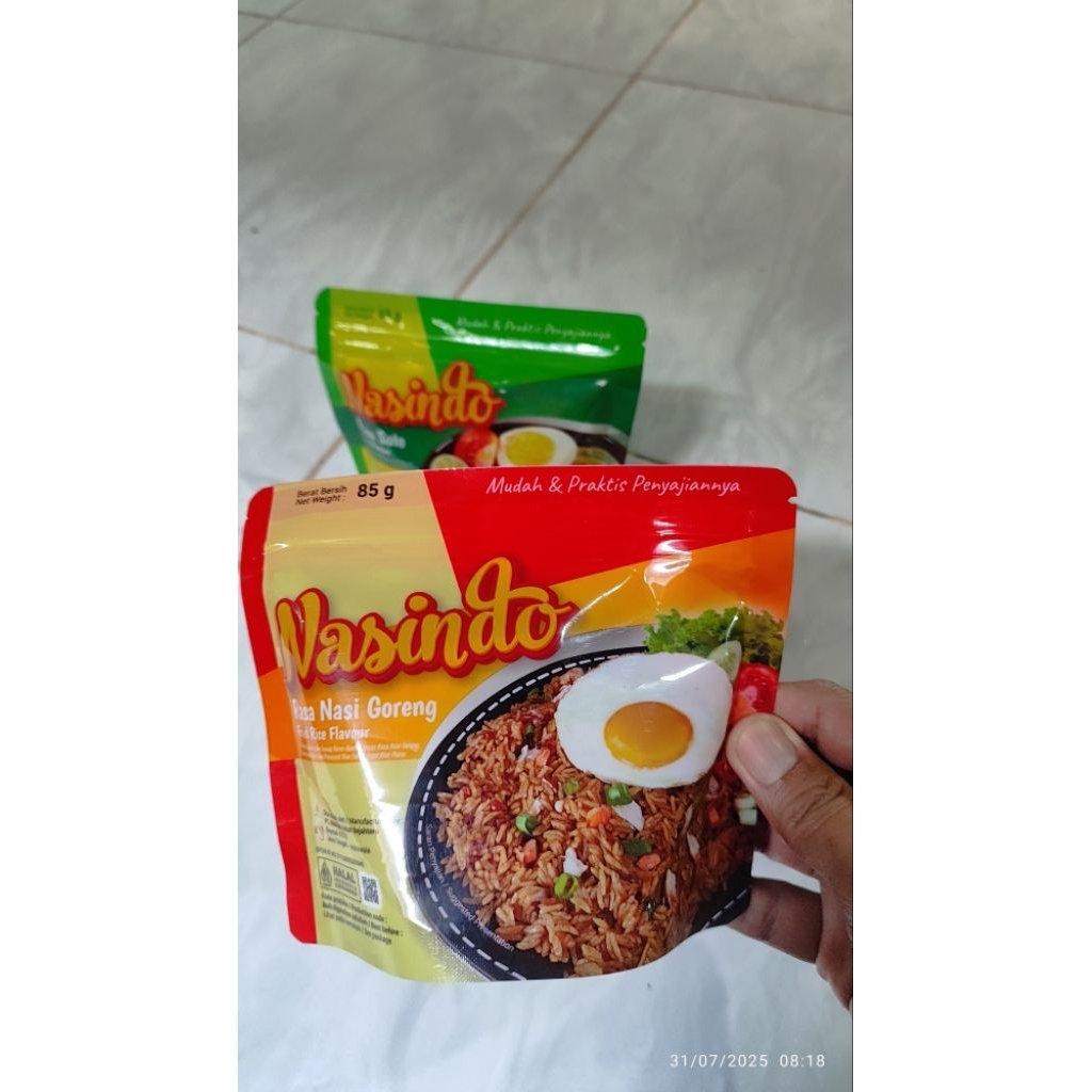 

Nasindo, Nasi Instan untuk camping