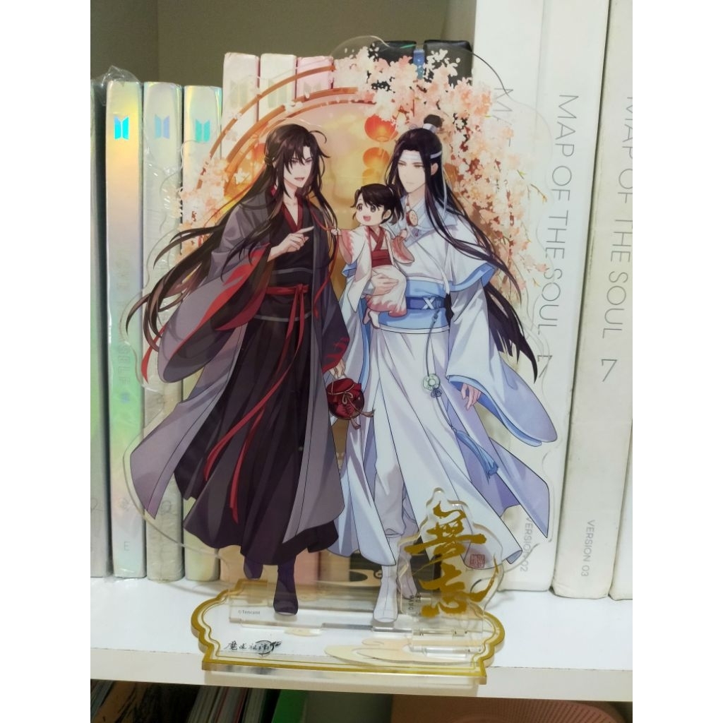 (READY) STANDEE MDZS WEIYING WANGXIAN LAN ZHAN WEI WUXIAN LAN WANGJI MINIDOLL THE UNTAMED.