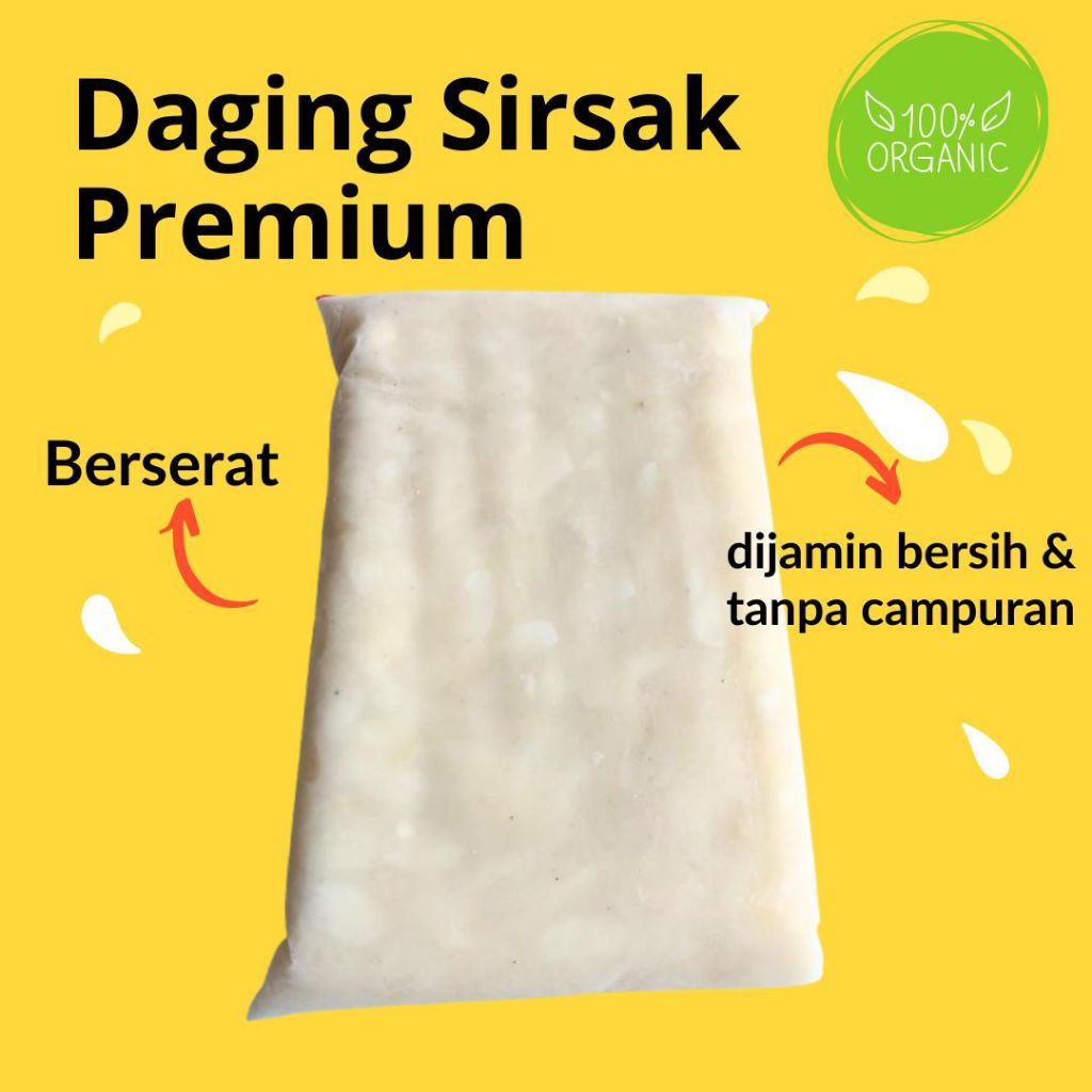 

(PROMO) 8.8 Daging Sirsak tanpa biji
