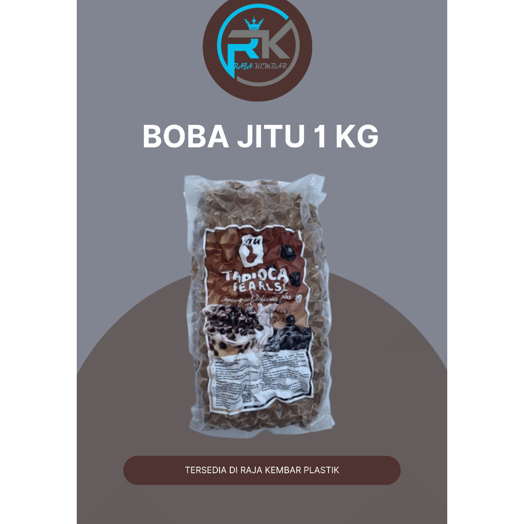 

BOBA JITU BOBA TAPIOKA PEARLS 1 KG