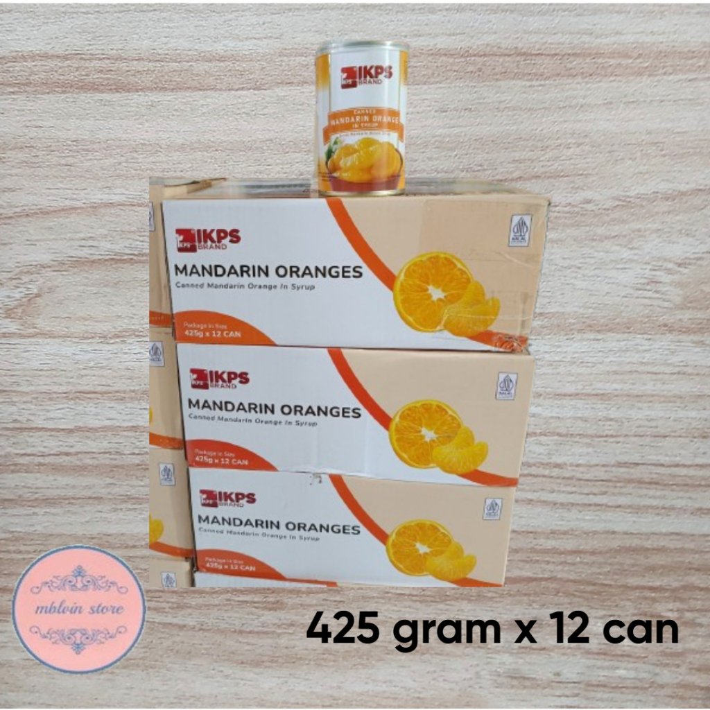 

Mandarin Orange In Syrup 425g IKPS dus isi 12 can