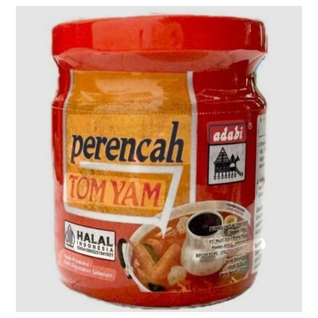

Adabi Perencah Tom yam Tomyam 200gr Halal