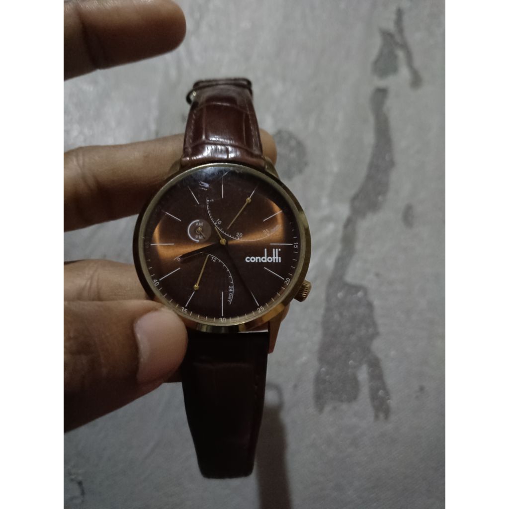 jam tangan condotti ori, tali pakai alexandre christie ori,