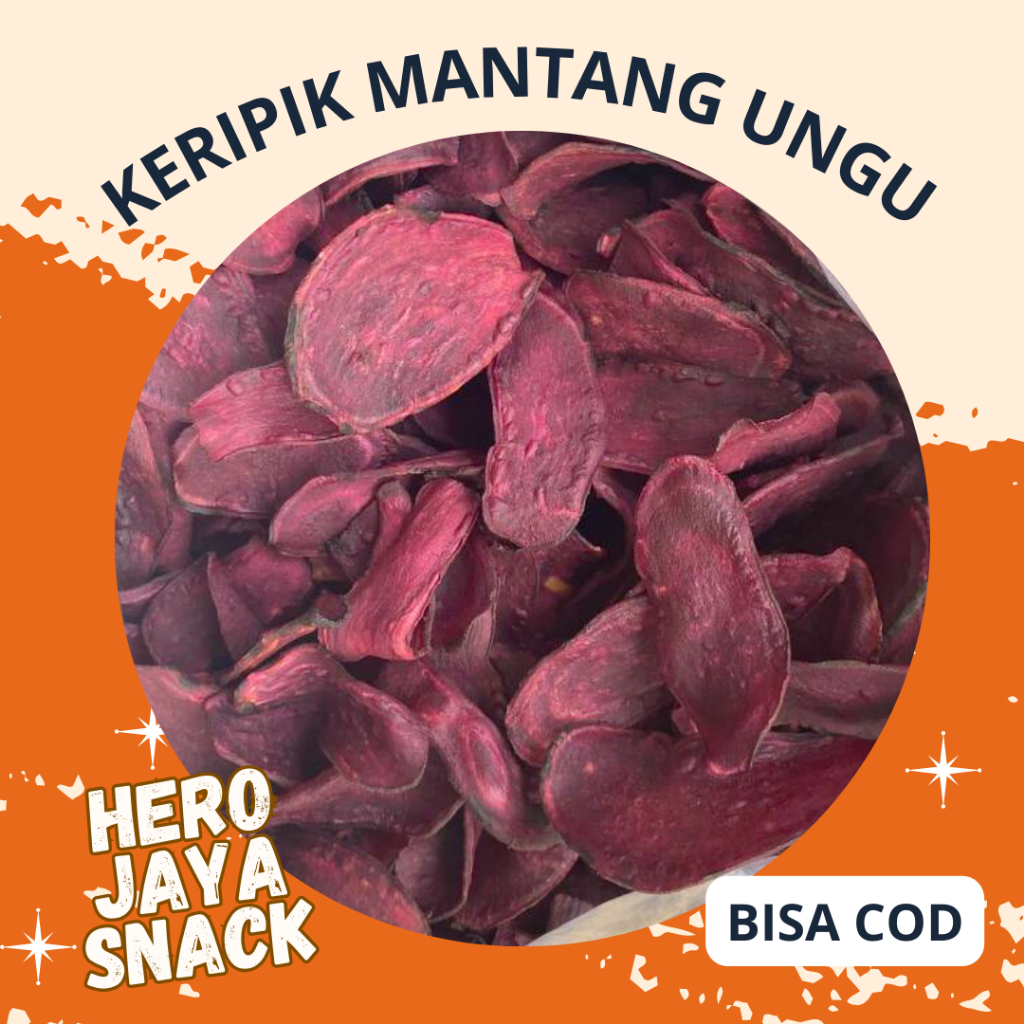 

Keripik Mantang Ungu / Keripik Ubi Ungu