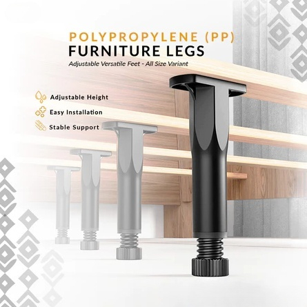 Alas Penopang Penahan Dudukan Kaki Kursi Tatakan Penyangga Sofa Dipan Kasur Lemari Kabinet Adjustabl