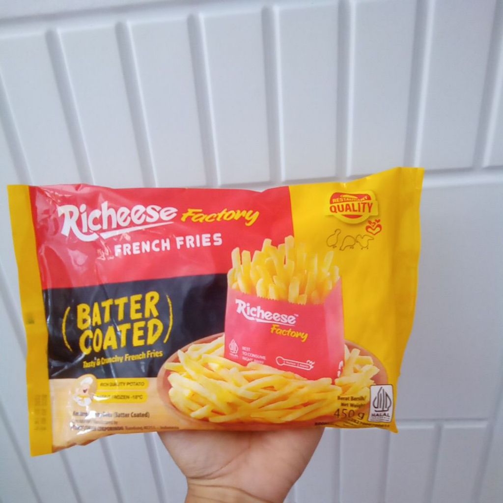 

Richeese kentang battercoated 450 gr